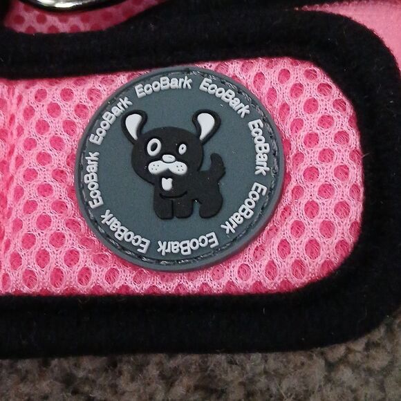EcoBark Pink Dog Harness Soft Mesh Over The Head Harness Vest- No Pull Sz S NWOT - Picture 3 of 11